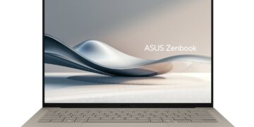 ASUS presenta su notebook liviano Zenbook A14