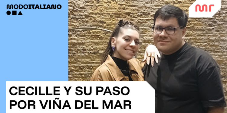 Cecille habla de su paso por Viña del Mar en ModoItaliano