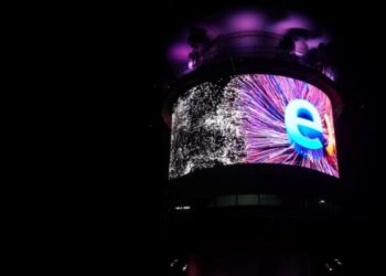 Torre Entel sorprende con una nueva pantalla de 360 grados