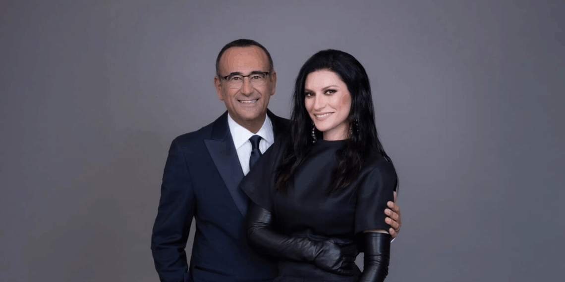 Laura Pausini, copresentadora del Festival de Sanremo 2026 junto a Carlo Conti